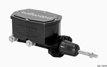 Load image into Gallery viewer, Wilwood Compact Tandem Master Cylinder with 15/16-inch Bore and Pushrod - Black, Part #WIL260-14958-BK