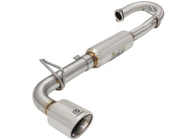 aFe Takeda Axle Back Exhaust System for Scion tC 2011-2016 with Polished Tip - Part Number afe49-36025-P