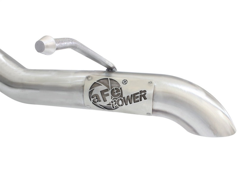 aFe MACHForce XP 2-1/2 Inch Stainless Steel Cat-Back Exhaust System for Jeep Wrangler (JK) 2007-2017 with V6-3.6L/3.8L Engine