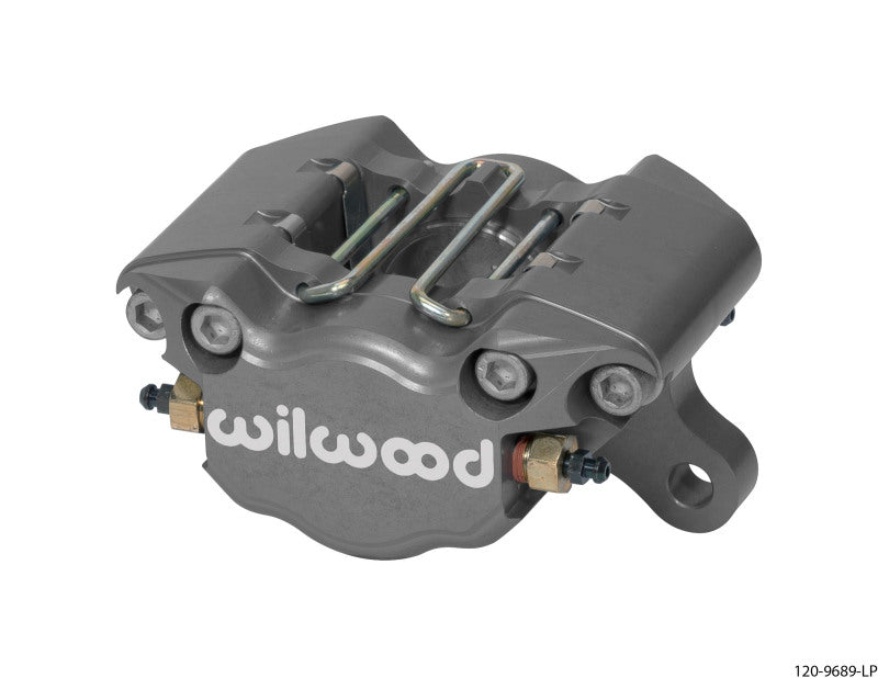Wilwood Dynapro Single Caliper - Part Number WIL120-9689-LP, 3.75-inch Mount, 1.75-inch Pistons, 0.19-inch Disc Compatibility