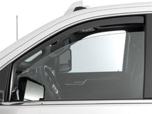 Load image into Gallery viewer, WeatherTech 80977IM Front Side Window Deflectors for 2020-2024 GMC Sierra 2500HD/3500HD Double Cab and Crew Cab, Dark Tint