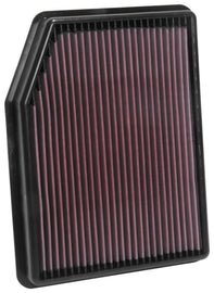 K&N Engineering 33-5083 High-Flow Reusable Air Filter for Chevy Silverado 1500 and GMC Sierra 1500 2019 V8-5.3L