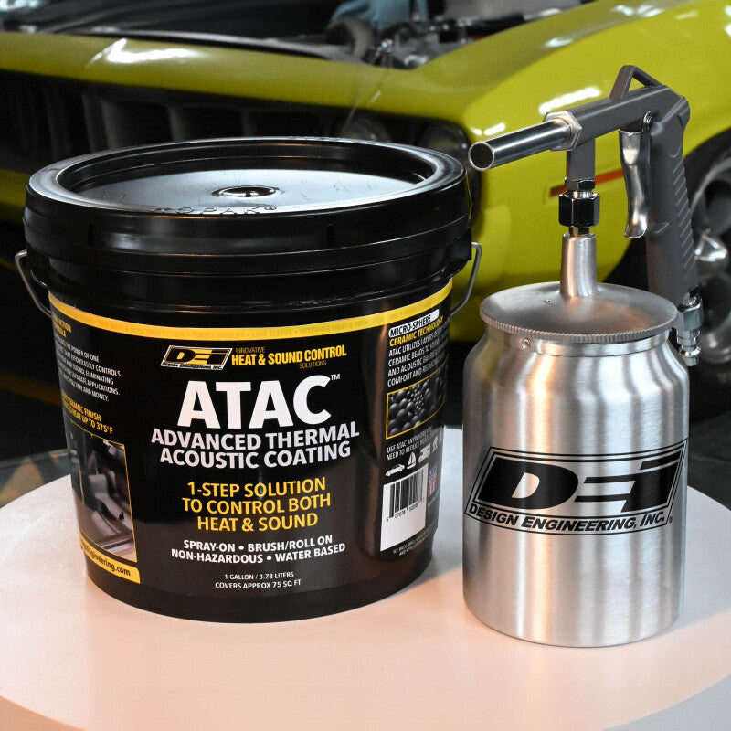 DEI ATAC Advanced Thermal Acoustic Coating - 1 Gallon for Automotive Interior Sound and Heat Control