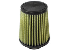 Load image into Gallery viewer, aFe MagnumFLOW Air Filter with Pro GUARD 7 Media - Part Number AFE72-30018, 3 in x 6 in x 4.75 in, High-Flow Conical Performance Filter for Severe Duty Environments