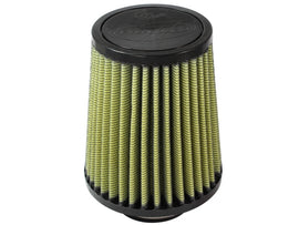 aFe MagnumFLOW Air Filter with Pro GUARD 7 Media - Part Number AFE72-30018, 3 in x 6 in x 4.75 in, High-Flow Conical Performance Filter for Severe Duty Environments