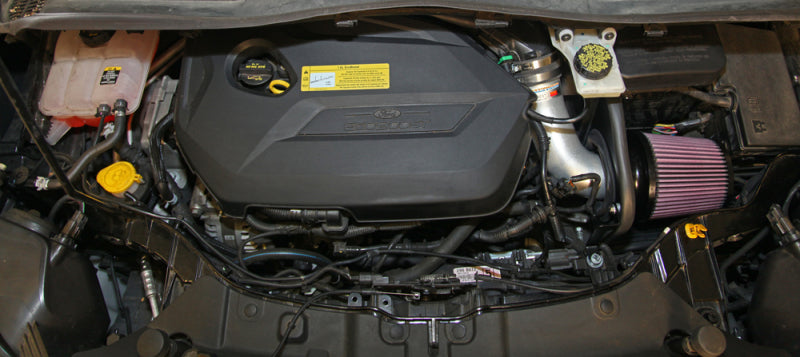 K&N Engineering 13-15 Ford Escape 2.0L/1.6L L4 Typhoon Cold Air Intake System (Part #knn69-3537TS)