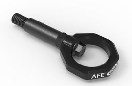 aFe Control Front Tow Hook for BMW F-Chassis - Black CNC Machined Steel
