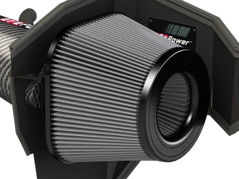 aFe POWER Magnum FORCE Carbon Fiber Stage 2 Pro Dry S CAI System for Dodge Challenger, Charger, Chrysler 300 SRT8 6.4L V8 (2011-2018)