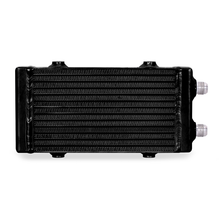Load image into Gallery viewer, Mishimoto Universal Small Bar and Plate Dual Pass Black Oil Cooler for Ford Mustang
