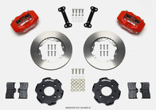 Load image into Gallery viewer, Wilwood Forged Dynalite Front Hat Kit 11.00 inch for Honda Civic and Integra * Red Finish