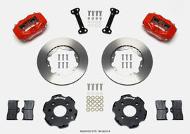 Wilwood Forged Dynalite Front Hat Kit 11.00 inch for Honda Civic and Integra * Red Finish