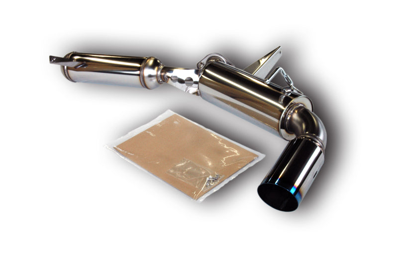 HKS Hi-Power Rear Muffler for 2008 Mitsubishi Lancer DE, ES, and GTS – Part Number hks32003-BM002
