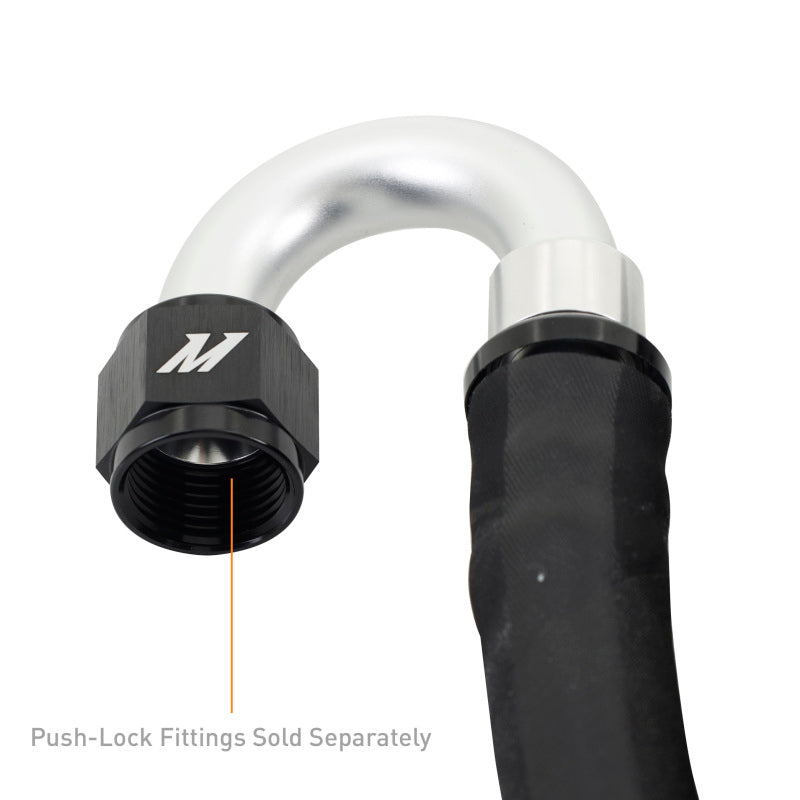 Mishimoto Push Lock Hose -10AN, 20 Feet - Reliable High-Quality Automotive Line