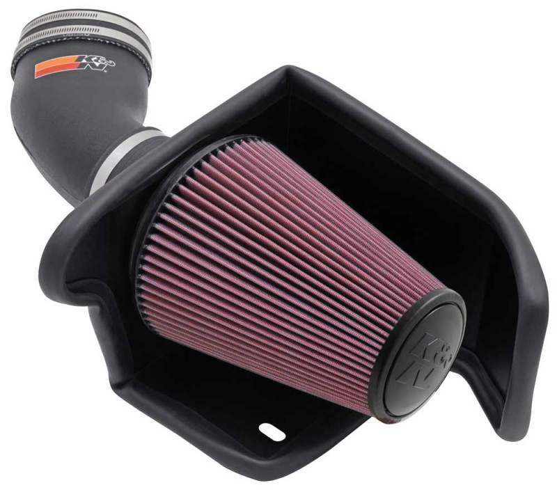 K&N Engineering 57-2549 High-Flow Cold Air Intake Kit for Ford F-150 (2001-2004) and Lightning Models