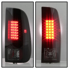 Load image into Gallery viewer, Spyder 08-16 Ford Super Duty LED Tail Lights Black Smoke - Part # spy5083296