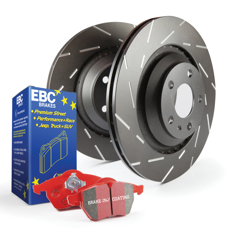 EBC S4 Kits Redstuff Brake Pads and USR Rotors for Lotus Exige and Elise