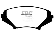 Load image into Gallery viewer, EBC Yellowstuff Front Brake Pads for Mazda RX-8 - High Performance Street and Track Use