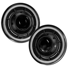 Load image into Gallery viewer, ORACLE Lighting Oculus 7-Inch Switchback Bi-LED Projector Headlights for Jeep Wrangler JK (Part #orl5876-023)