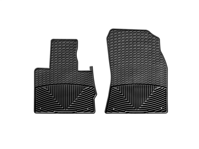 WeatherTech W27 All-Weather Front Floor Mats for BMW X5, Black, Requires Trimming