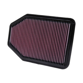K&N Engineering High-Flow Drop-In Air Filter for 2011-2013 Jeep Wrangler 3.8L V6