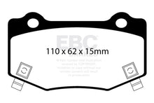 Load image into Gallery viewer, EBC DP43023R Yellowstuff Rear Brake Pads for Cadillac ATS-V, Chevrolet Camaro and Corvette