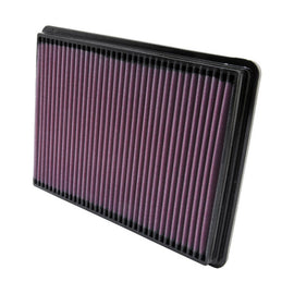 K&N Engineering High-Flow Drop-In Air Filter Part Number KNN33-2141-1 for Buick Century 2000-2005, Pontiac 1999-2008, Chevy 2000-2005