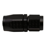 DeatschWerks - Female Swivel Straight Hose End -6 AN (CPE) - Anodized Matte Black