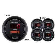 Load image into Gallery viewer, AutoMeter Gauge Kit 5 Piece Digital Electric Speedometer and Gauges - Part Number ATM6300