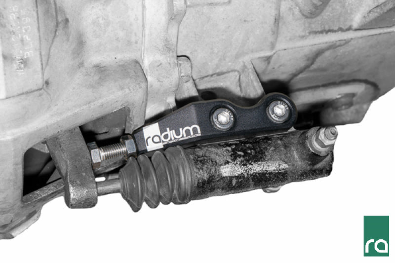 Radium Engineering Mitsubishi Evo 8-10 Clutch Fork Stop - Precision Laser Etched and Anodized Support