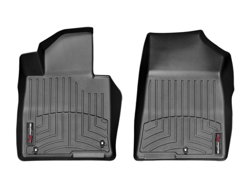 WeatherTech DigitalFit Front FloorLiners for 2015-2016 Hyundai Sonata - Black