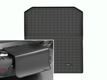 Load image into Gallery viewer, WeatherTech Cargo Liner with Bumper Protector for 2022-2025 Rivian R1S, Black - Part Number 401567SK