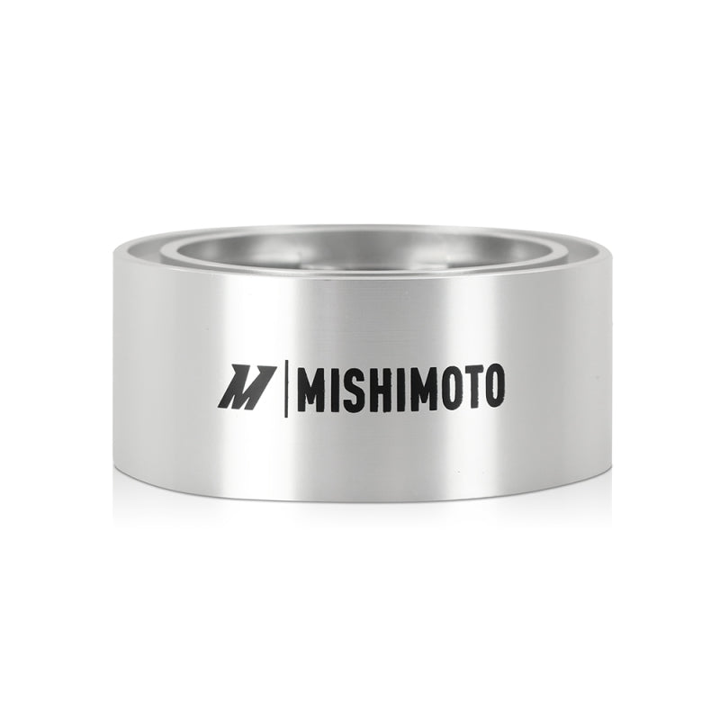 Mishimoto Oil Filter Spacer 32mm M22 x 1.5 Thread - Silver for Automotive Applications