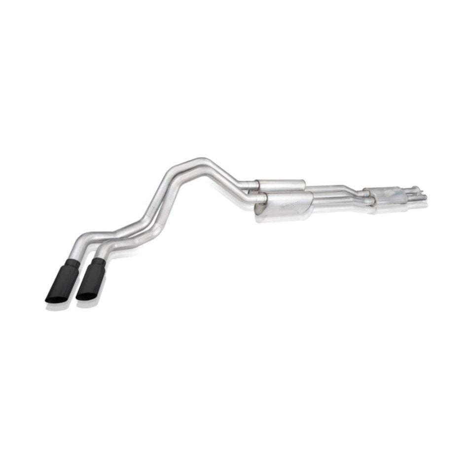 Stainless Works 20-21 Ford F-250/F-350 7.3L 304SS Redline Catback Exhaust with 4-inch Matte Black Tips