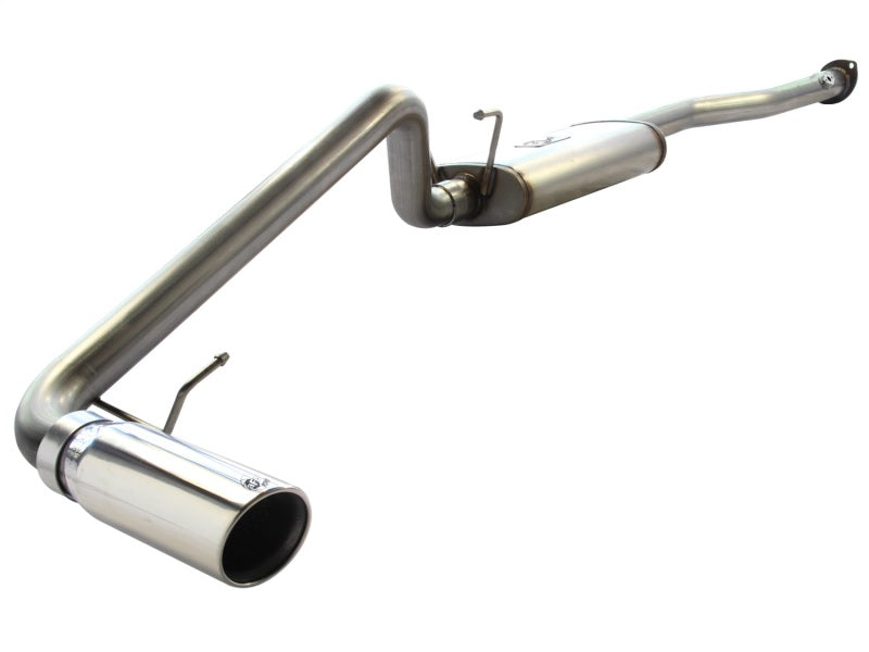 aFe MACH Force-Xp Cat-Back Exhaust System for Toyota Tacoma 99-04 with 2-1/2 Inch Stainless Steel Tubing and Polished Tips