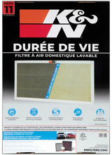 Load image into Gallery viewer, K&amp;N HVAC Filter Part Number KNNHVC-11420 * 14 x 20 x 1 Inch Washable and Reusable Synthetic Air Filter for Home HVAC Systems