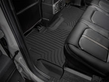 Load image into Gallery viewer, WeatherTech 2017+ Ford F-250/F-350/F-450/F-550 Crew Cab Rear FloorLiner HP in Black