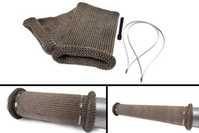 Load image into Gallery viewer, DEI Titanium 4-Inch Knit Exhaust Sleeve (Part Number: dei10040) – 24-Inch Length for Larger Exhaust Pipes