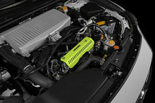 Load image into Gallery viewer, Perrin Performance Neon Yellow Pulley Cover for 2022-2025 Subaru WRX - Short Version for Use with Perrin AOS