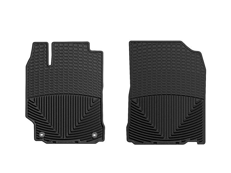 WeatherTech All-Weather Front Rubber Floor Mats for Toyota Camry - Black, Part WETW255