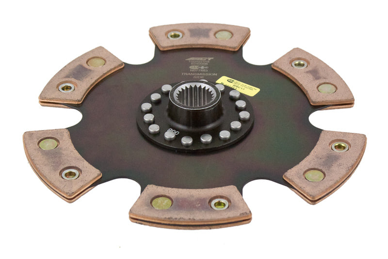 ACT 6240008 6-Pad Rigid Race Disc for Mazda and Mitsubishi High-Performance Clutch