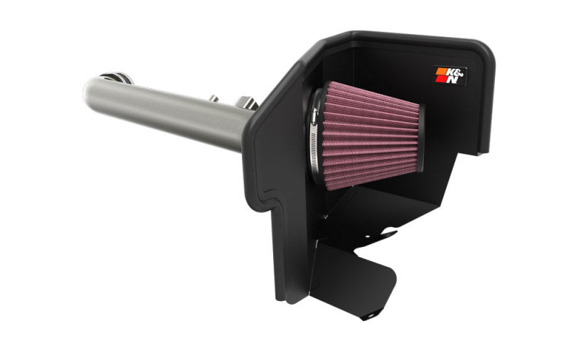 K&N Engineering 2022-2024 Nissan Frontier V6 3.8L Performance Cold Air Intake System (Part No. KNN77-6018KC)