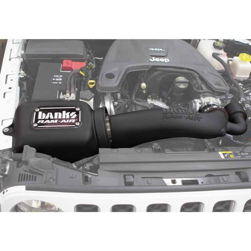 Banks Power Ram-Air Cold Air Intake System for 2018-2024 Jeep Wrangler JL & Gladiator 3.6L