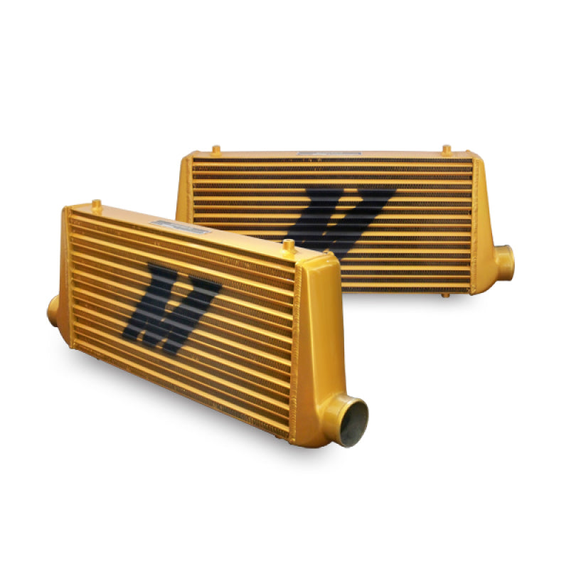 Mishimoto Eat Sleep Race Special Edition Gold M-Line Intercooler for Universal Fitment