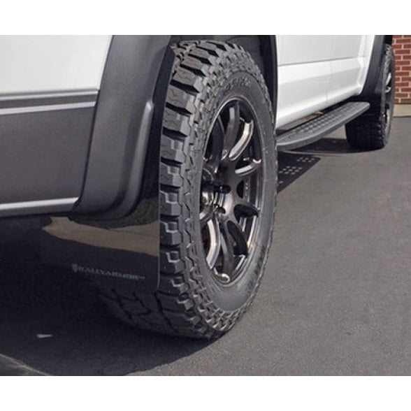 Rally Armor 17-20 Ford F-150 Raptor Gen 2 Black UR Mud Flap with Dark Grey Logo