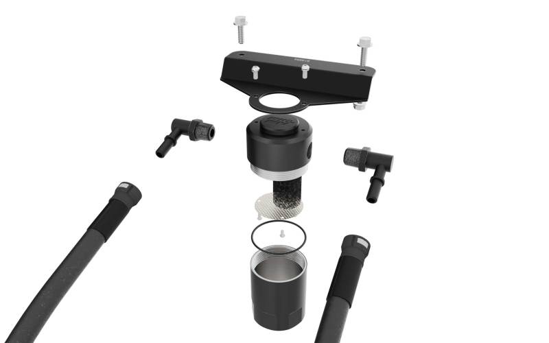 K&N Engineering 14-20 Chevrolet 1500 5.3L / 6.2L Gas Catch Can Oil Separator Part Number KNN81-0805