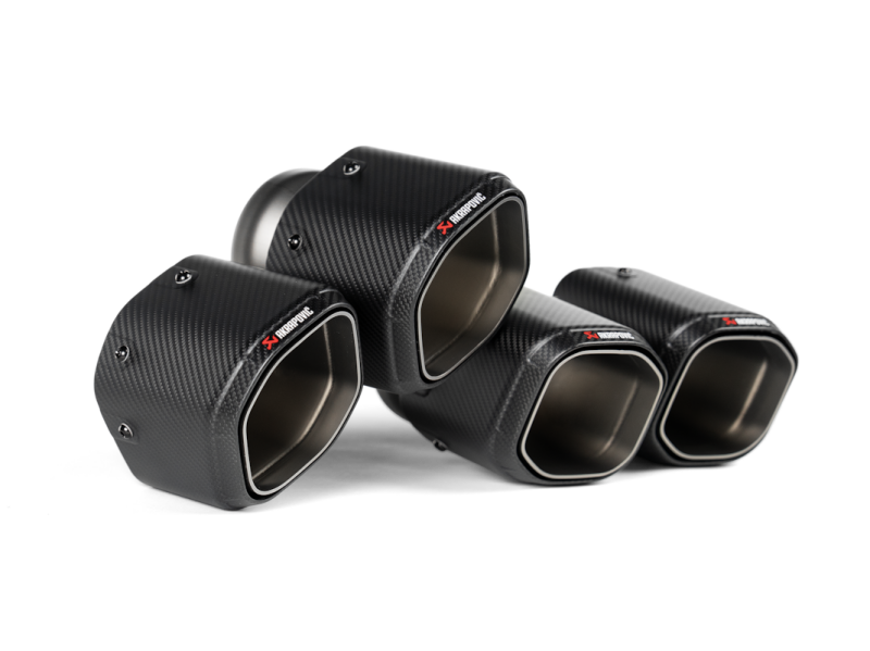 Akrapovic Hexagonal Carbon Fiber Tail Pipe Set for 2024+ BMW M5 (G90, G99) – Performance Exhaust Upgrade