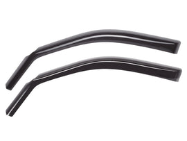 WeatherTech 2022-2024 Volkswagen Golf GTI Front Side Window Deflectors - Dark Smoke