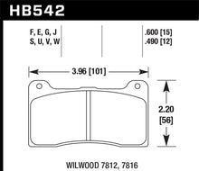 Load image into Gallery viewer, Hawk Performance - Wilwood HPS 5.0 Brake Pads - HB542B.490