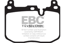 Load image into Gallery viewer, EBC Greenstuff 2000 Series Sport Brake Pads for BMW 228 Coupe with Brembo Calipers * Part Number EBCDP22130