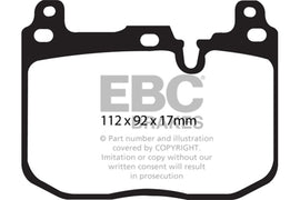 EBC Greenstuff 2000 Series Sport Brake Pads for BMW 228 Coupe with Brembo Calipers * Part Number EBCDP22130